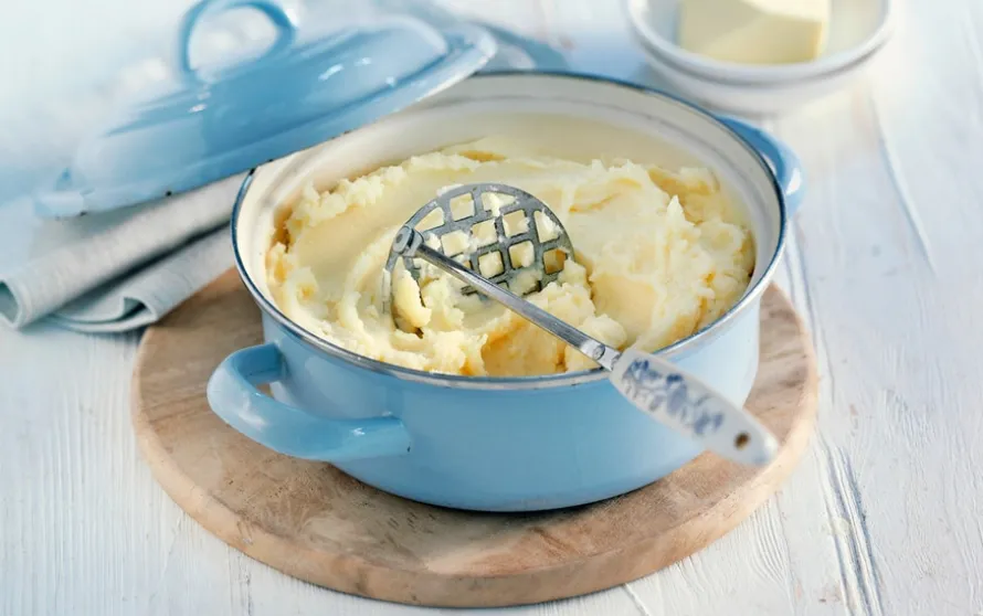 Aardappelpuree, natuur