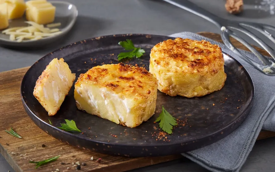 Aardappel-roomgratins