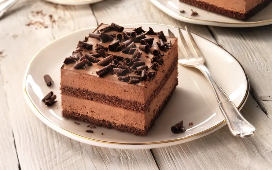 Chocoladegebakjes met room