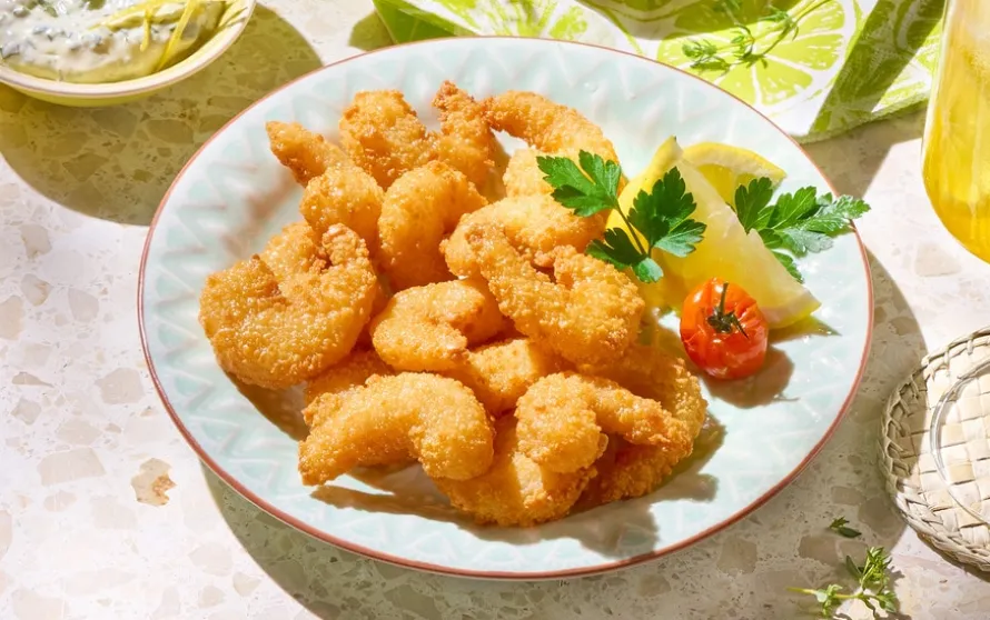 Crunchy garnalen