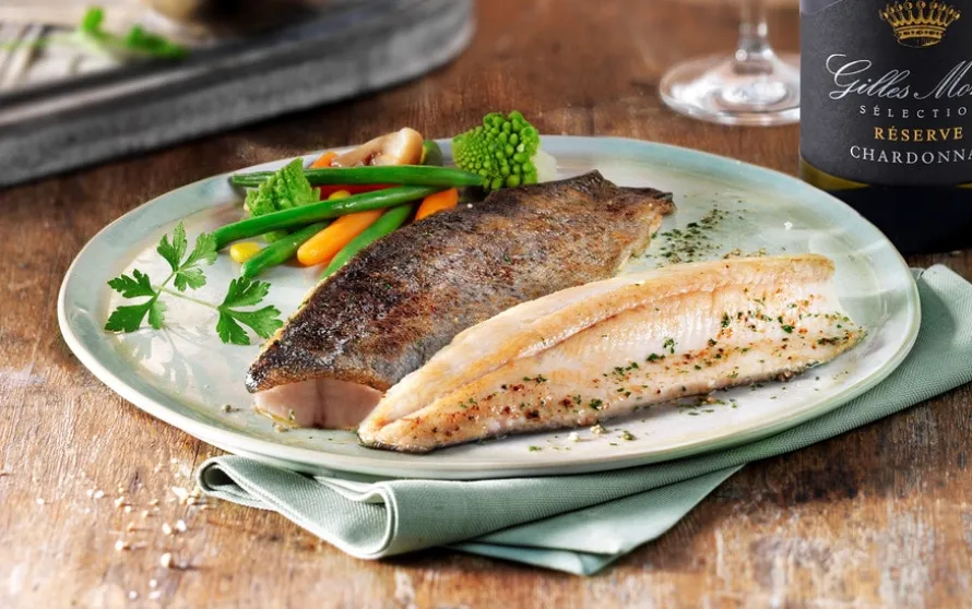 Forelfilets, natuur