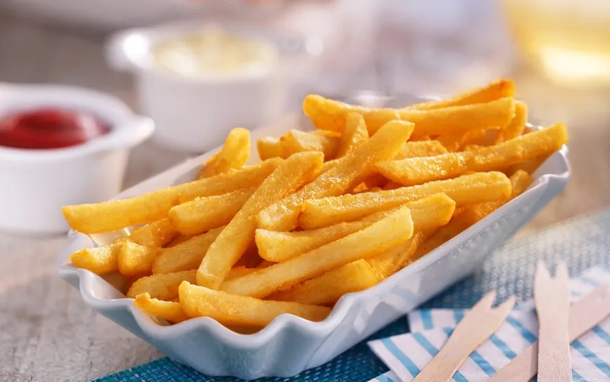 Frietjes voor de microgolf / magnetron