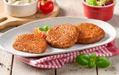 Hamburgers tomaat-mozzarella