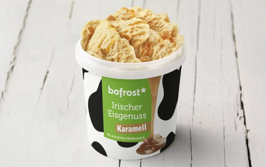 Iers roomijs 'karamel'