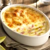 Lasagne met witloof, ham en kaassaus