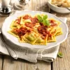 Ravioli met tomaat en basilicum
