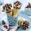 Vanille-chocoladehoorntjes