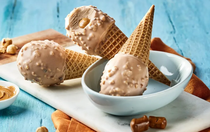 Wafelhoorntjes 'Dulce de Leche'
