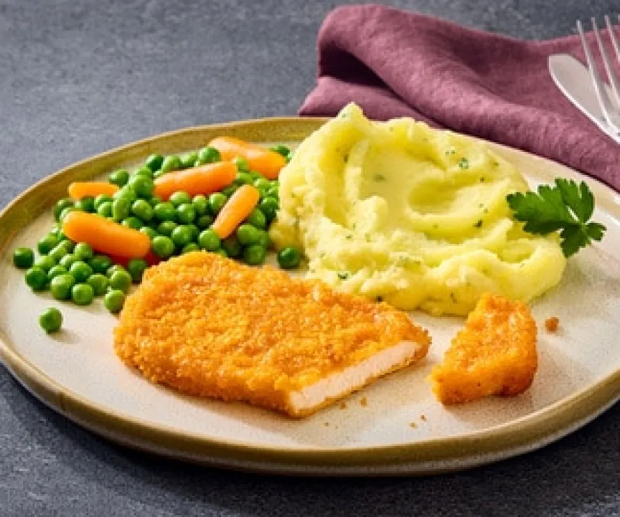 Wiener schnitzel van varkensvlees